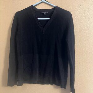 COS women's sweater, black, medium.